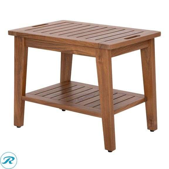 Seville Teak Bench - New - Roller Auctions