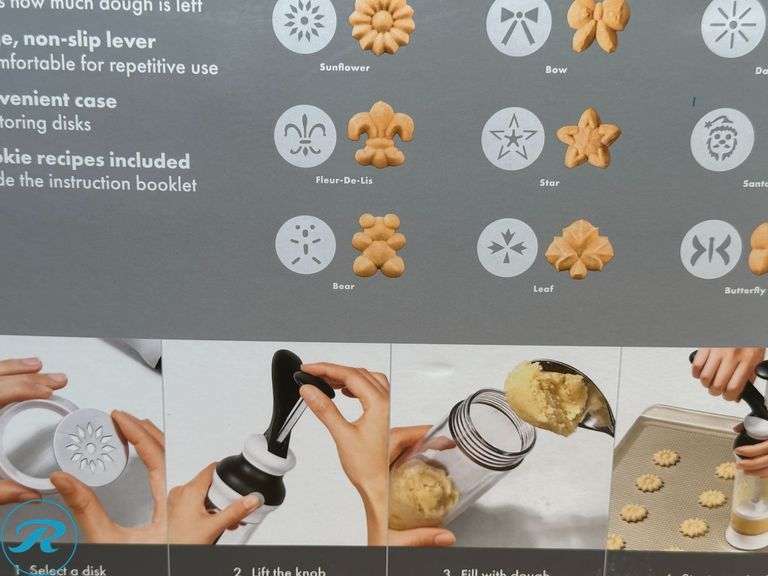 Dash: Multimaker Mini Maker System- Used; (2) OXO Softworks: 20- Piece Cookie Set- (1) Like New, (1) Used - Roller Auctions