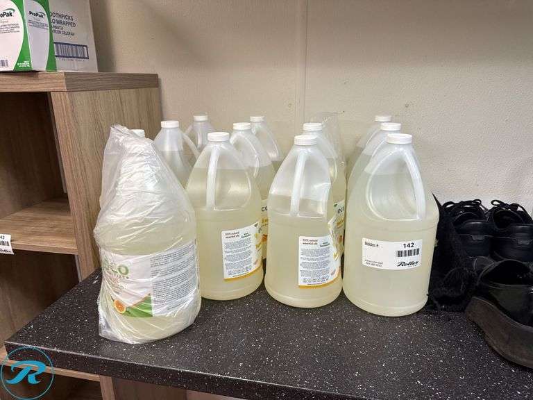 Eco Citrus Hand Soap, Plant-Based Formula (12 Gallons) - Roller Auctions