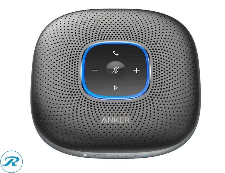 Anker - PowerConf Bluetooth and USB Speakerphone Conference Speaker, Black - New - Roller Auctions
