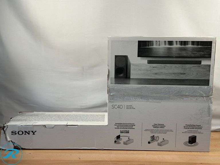 Sony HT-SC40 2.1ch Soundbar with Wireless Subwoofer - Used - Roller Auctions