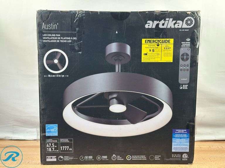 Artika Austin 23" LED Fandelier - Like New - Roller Auctions