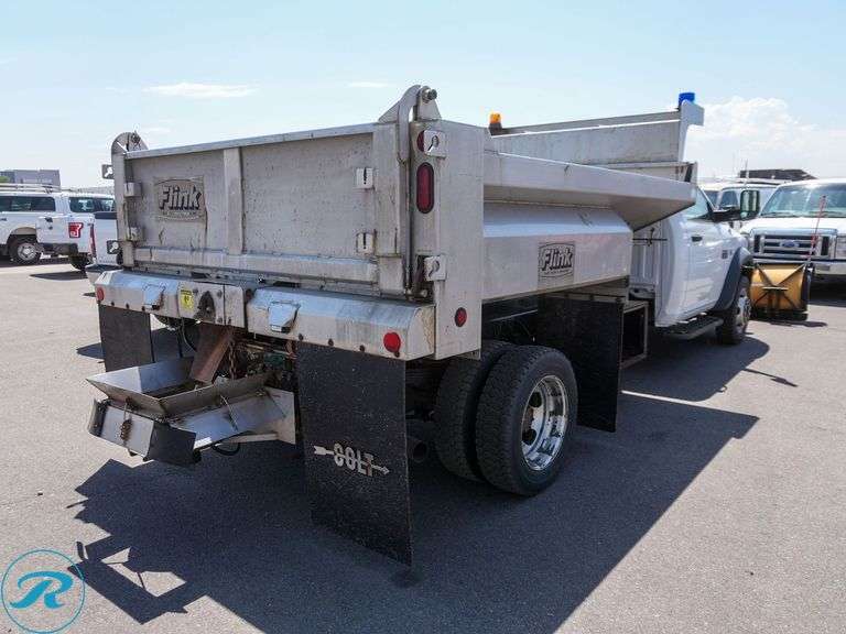 2012 Dodge Ram 5500 Heavy Duty 4WD Landscape Dump Truck - Roller Auctions