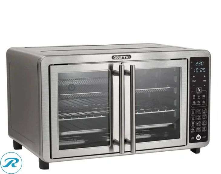 Gourmia XL Digital Air Fryer Toaster Oven with Single-Pull French Doors- New - Roller Auctions