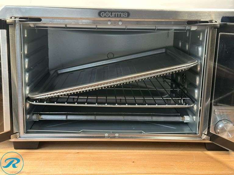 Gourmia Digital Air Fryer Toaster Oven with Single-Pull French Doors- Used; Gourmia XL French Door Countertop Air Fryer Oven- Used - Roller Auctions