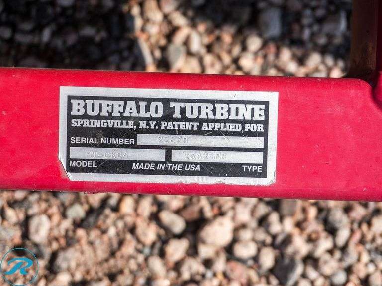 Buffalo Turbine Cyclone KB Debris Blower with Kohler CH740 Engine And 2in Ball Hitch, Not a Titled Unit - Roller Auctions