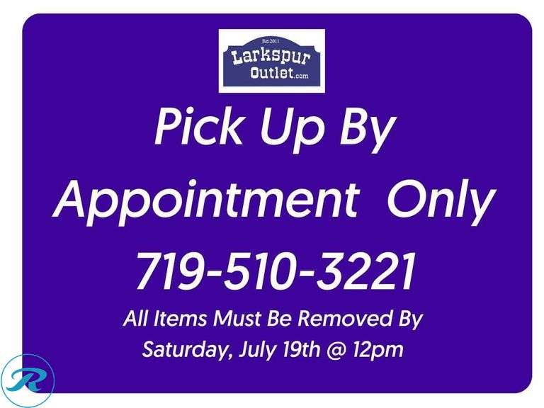 Schedule Your Removal Time Directly With Larkspur Outlet!