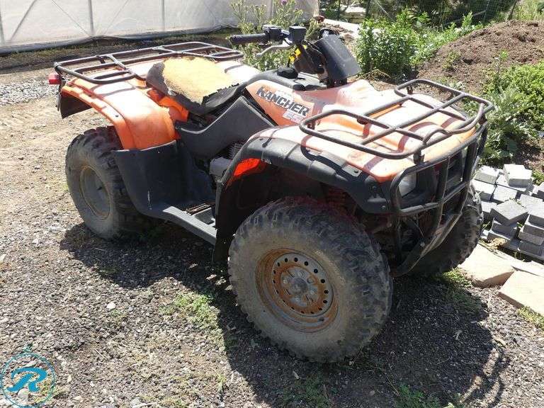 2000  Honda  TRX350TEY Rancher ES   ATV - Roller Auctions
