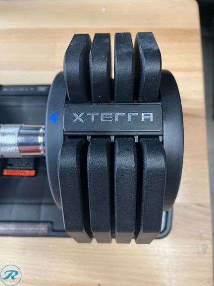 Xterra Adjustable Dumbbell - New - No Box - Roller Auctions