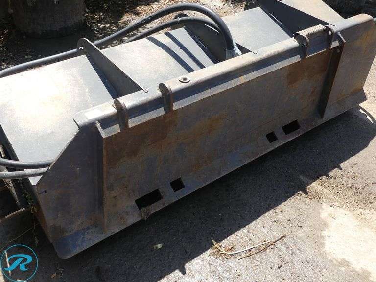 FFC Hydraulic Rototiller Attachment To Fit Skid Steer Loader, 60" - Roller Auctions