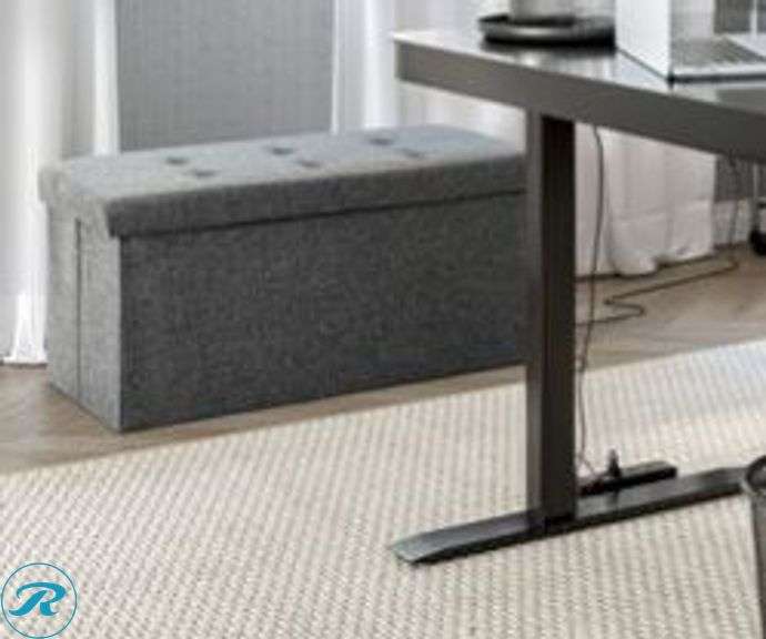 Seville Classics Storage Bench Ottoman- Like New - Roller Auctions