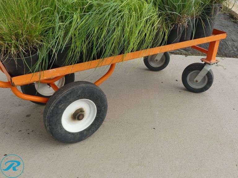 A.M. Leonard 4-Wheel Nursery Cart (Plants Not Included) - Roller Auctions