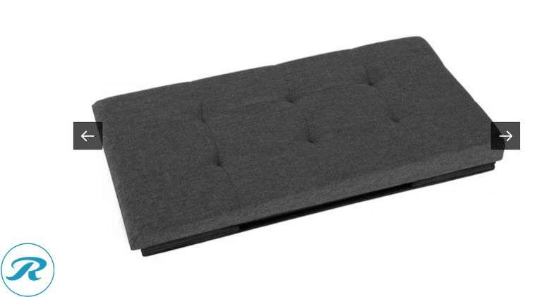 Seville Classics Storage Bench Ottoman- Like New - Roller Auctions