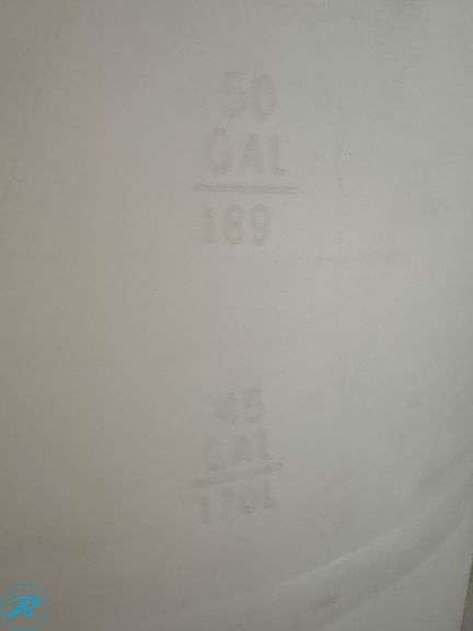 (2) Uline 55-Gallon Closed-Top Plastic Drums – Natural - Roller Auctions