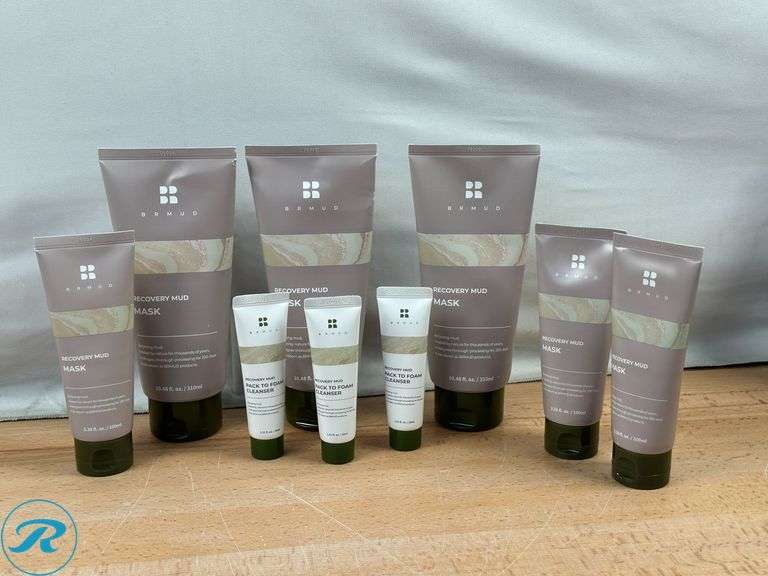 (3) BRMUD Recovery Mud Mask Set - New