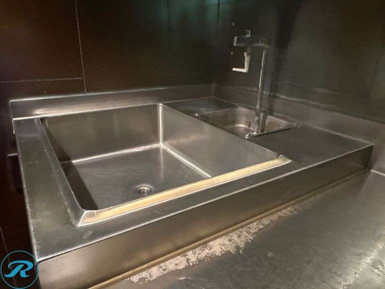 Stainless Steel Sink and Workstation 70” x 28” x 45”H - Roller Auctions