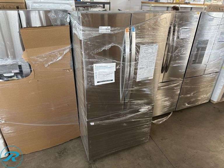 LG LRFLC2706S Counter-Depth 26.5 Cu. Ft. Smart French Door Refrigerator - Roller Auctions