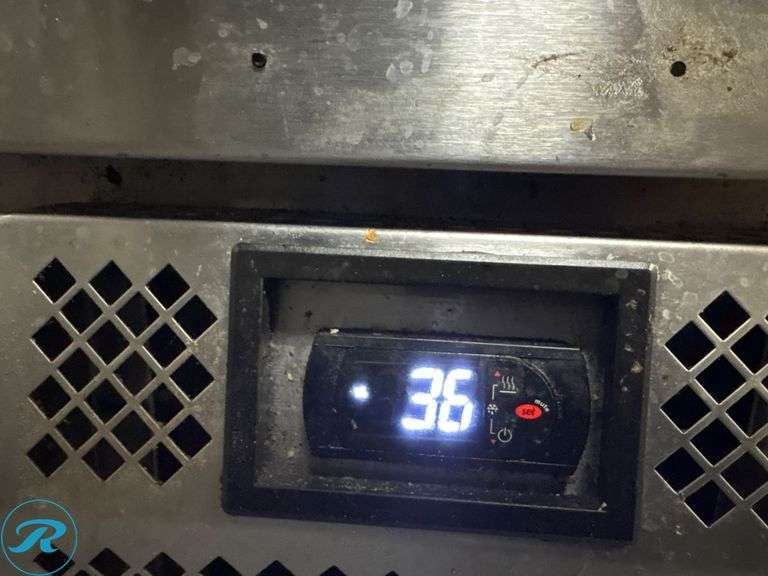 Continental Refrigerator Model D36GN Two-Drawer Refrigerated Chef Base on Casters - Roller Auctions
