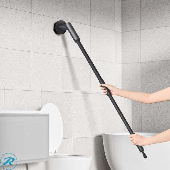 HOTO Cordless Spin Scrubber: 2.5 N·M torque, six brush heads, IPX7 rated - Like New - Roller Auctions