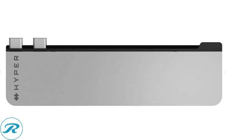 Hyper - HyperDrive Next 8 Port USB-C Hub, 4K HDMI, USB4/Thunderbolt 4, 1 USB-C, 2 USB-A, microSD/SD, travel dock for MacBook/PC, Space Gray - Like New - Roller Auctions