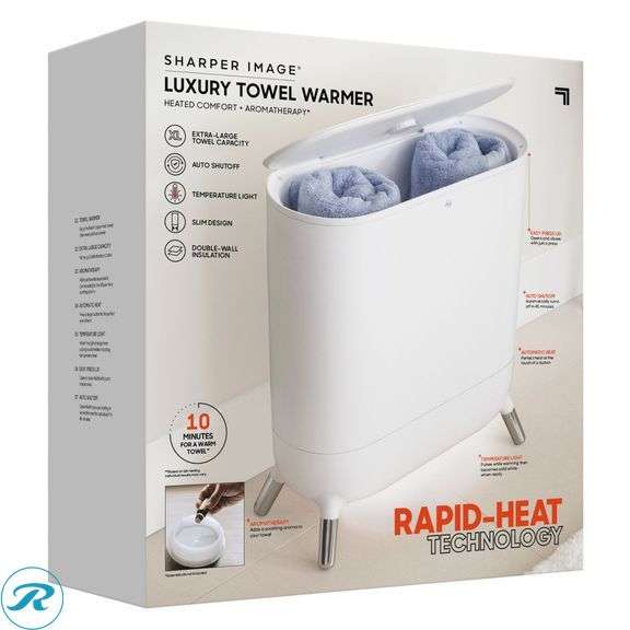 Sharper Image SpaStudio Towel Warmer - Like New - Roller Auctions
