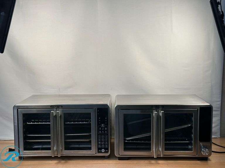 Gourmia Digital Air Fryer Toaster Oven with Single-Pull French Doors- Used; Gourmia XL French Door Countertop Air Fryer Oven- Used - Roller Auctions