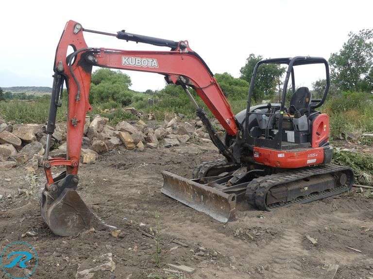 2014  Kubota  U55-4  Hydraulic   Mini Excavator