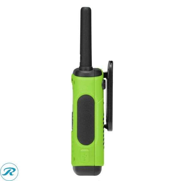 Motorola Solutions T600 35 Miles Waterproof Two-way Radio Green, 2-pack - Like New - Roller Auctions