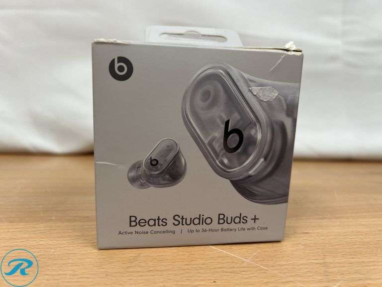 Beats - Studio Buds + True Wireless Noise Cancelling Earbuds - Transparent- Like New - Roller Auctions