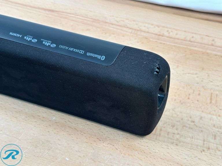 Yamaha: ATS-1070 Sound Bar with Dual Built-in Subwoofers- Used/ No Remote/ Small Tear - Roller Auctions