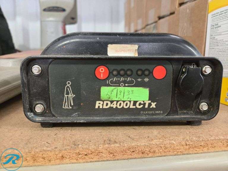 Radiodetection RD400LCTX Pipe and Cable Locator with Carry Case ...