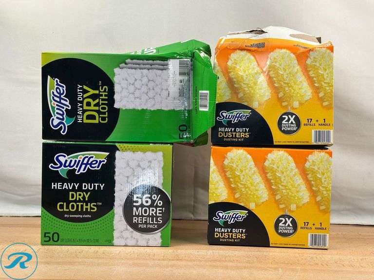 (4) Assorted Swiffer Sweeper/Dusters - New/Open Box - Roller Auctions