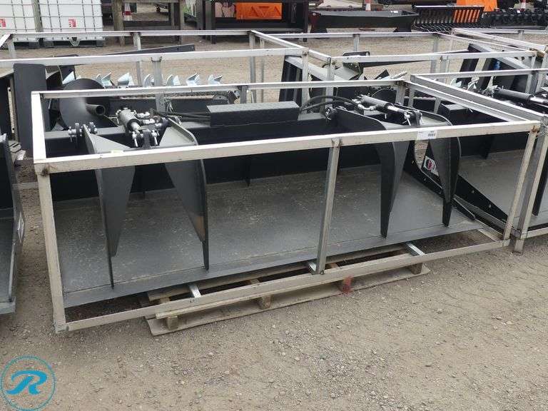 New JCT Hydraulic Grapple Bucket Attachment To Fit Skid Steer Loader, 84" - Roller Auctions