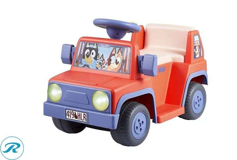 Bluey 6V Ride On Jeep- New