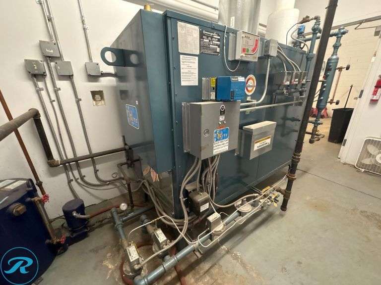 Rite Model 135S Gas-Fired Steam Boiler, 104” x 44” x 6’H - Roller Auctions