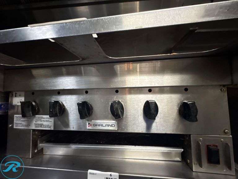 Garland HEEGM36CL Gas Countertop Charbroiler, 36in - Roller Auctions