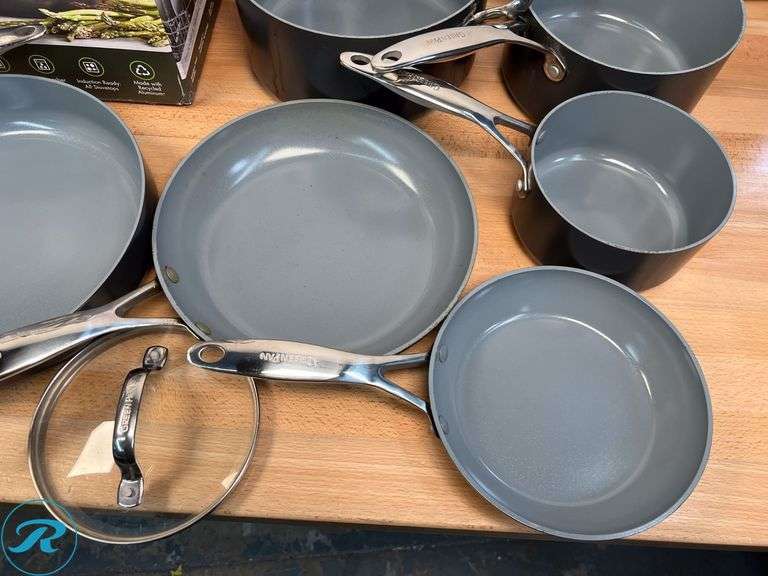 Green Pan Valencia Pro 11-Piece Pot / Pan Set - Used - Roller Auctions