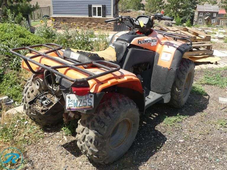 2000  Honda  TRX350TEY Rancher ES   ATV - Roller Auctions