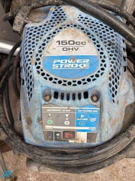 PowerStroke 2200 PSI 2.0 GPM Gas Pressure Washer with 150cc OHV Engine, Unit Turns Over But Does Not Start - Roller Auctions