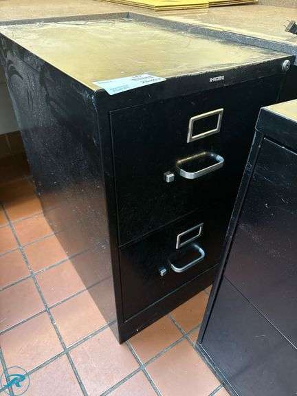 Black Metal Filing Cabinets - Roller Auctions