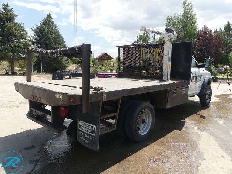 2015  Ram  4500  Regular Cab   4WD  Flatbed Truck - Roller Auctions