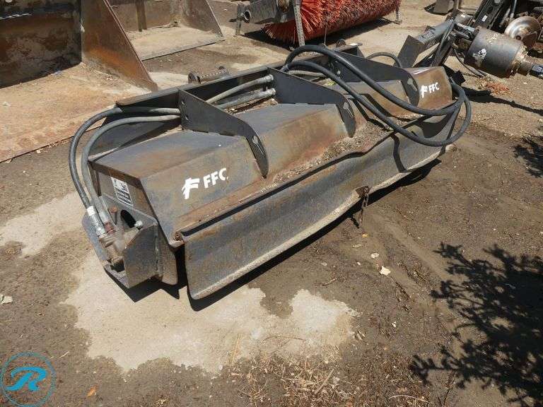 FFC Hydraulic Rototiller Attachment To Fit Skid Steer Loader, 60"