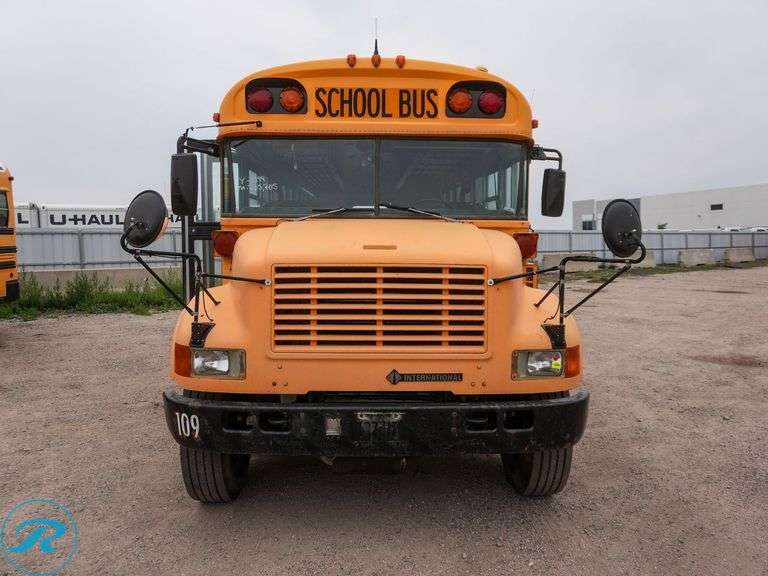 1999  Blue Bird  3800  International  RWD  65-Passenger School Bus - Roller Auctions