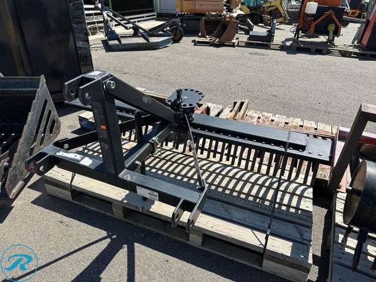 ABi Attachments 72” Landscape Rake, 3PT - Roller Auctions