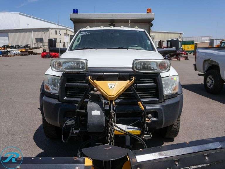2012 Dodge Ram 5500 Heavy Duty 4WD Landscape Dump Truck - Roller Auctions