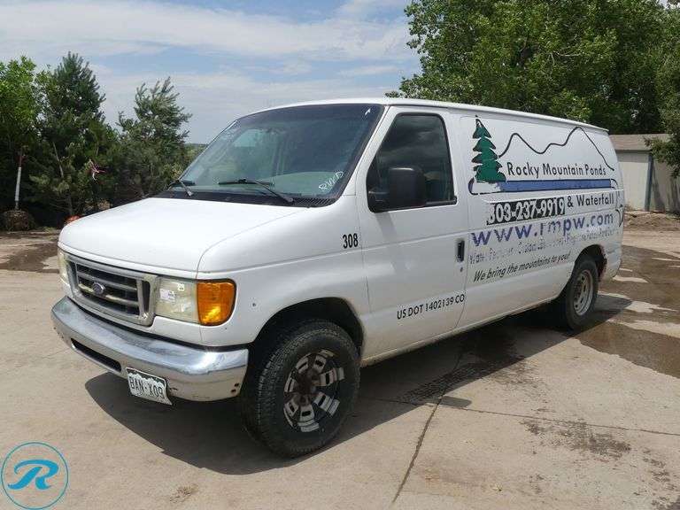 2006  Ford  E150   Econoline  RWD  Cargo Van