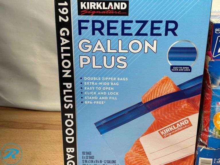 Assorted Ziplock & Freezer Bags- New/ Open Box - Roller Auctions