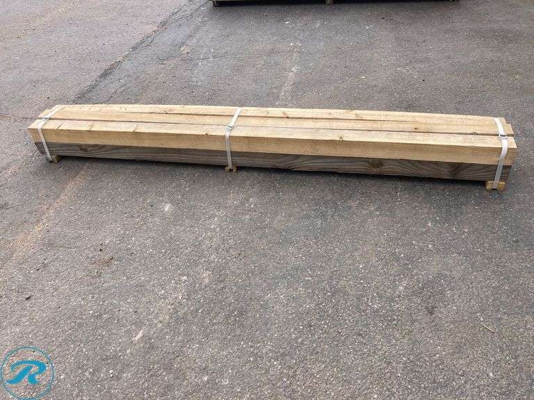 (6) Lumber 4" x 4" x 8ft