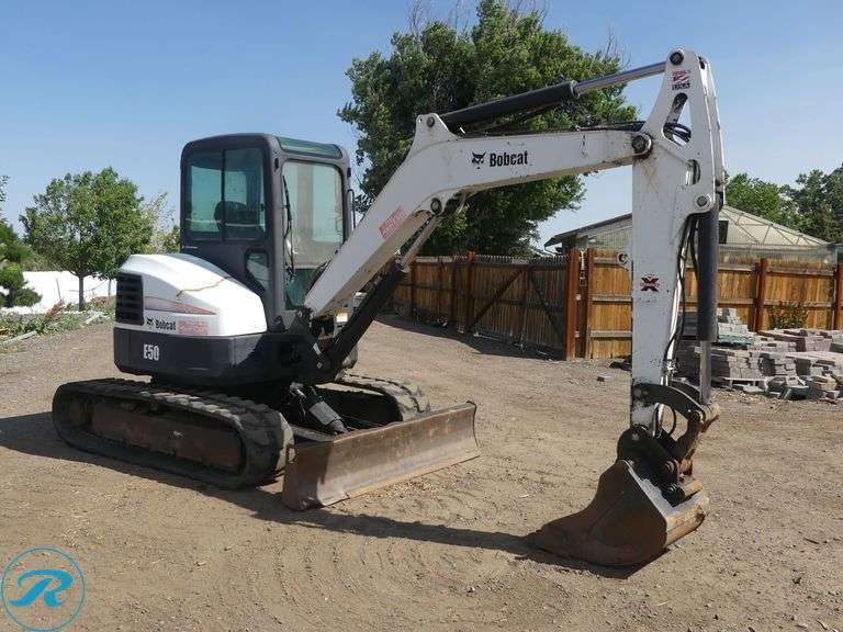 2011  Bobcat  E50  Hydraulic   Mini Excavator - Roller Auctions