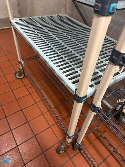 (7) Metro MetroMax i Polymer Shelving Units with Casters - Roller Auctions